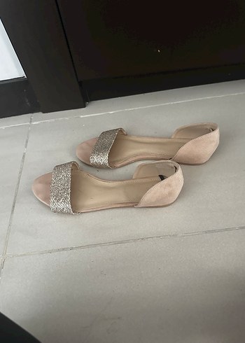 Bej Simli Kadın Babet - Görsel 2