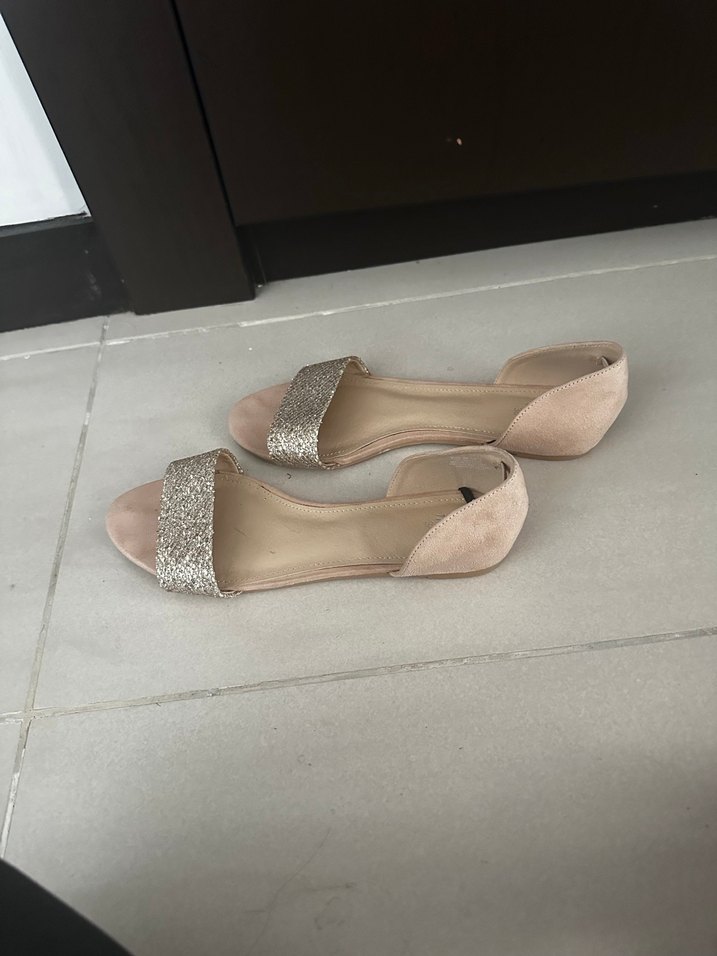 Bej Simli Kadın Babet - Görsel 2