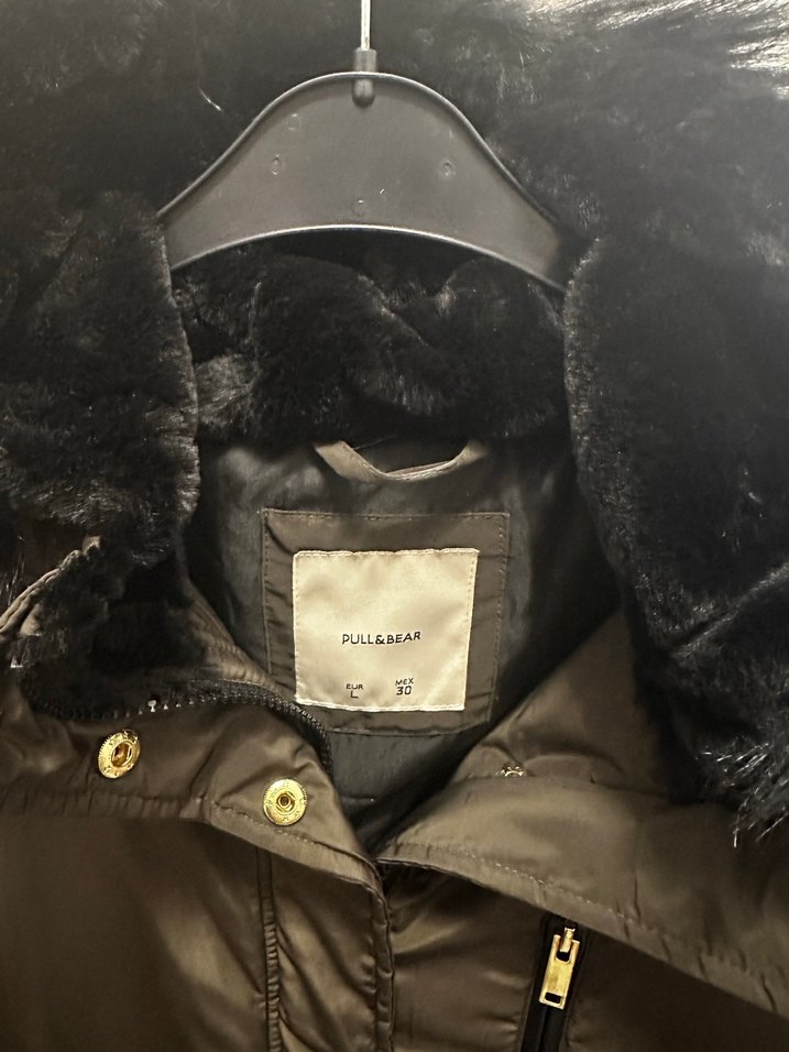 Kürklü Midi Kadın Kışlık Mont - Görsel 2