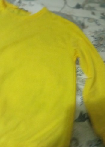 m Beden M beden Sarı Kadın Sweatshirt