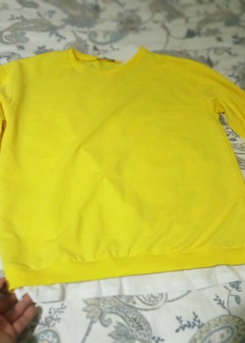 Diğer M beden Sarı Kadın Sweatshirt