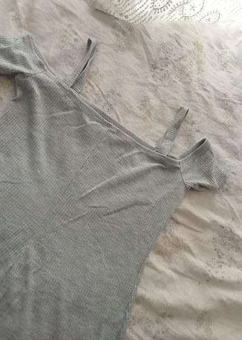 Bershka Bershka M beden gri mini elbise