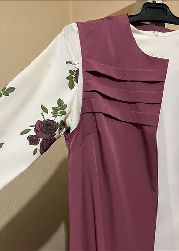 LC Waikiki Bordo Drape Detaylı Uzun Hamile Yeleği