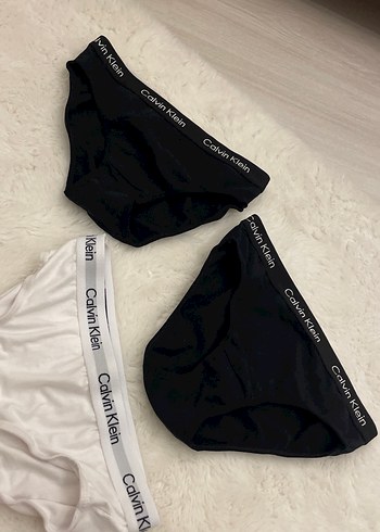 universal Beden Calvin Klein Kadın Midi Külot Seti