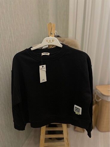 Zara Siyah sweatshirt