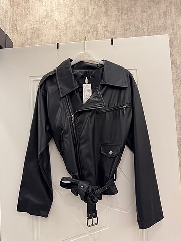 Bershka deri ceket
