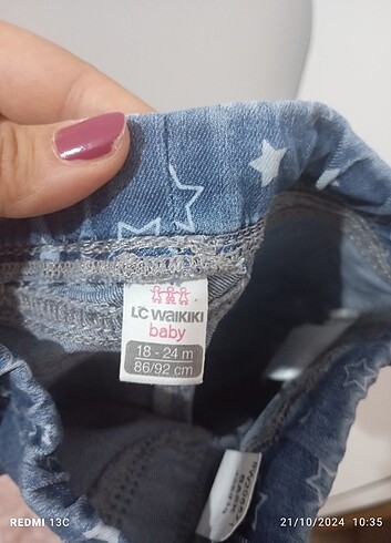 LC Waikiki Lcw kız bebek pantolon