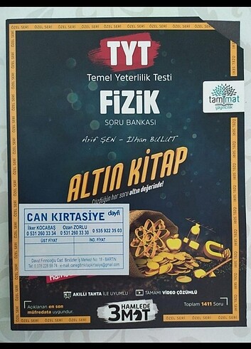 Tyt Fizik Soru Bankası 