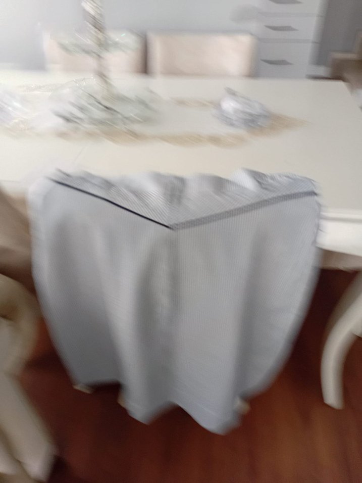 Düğmeli Çizgili Uzun Etek - Görsel 2