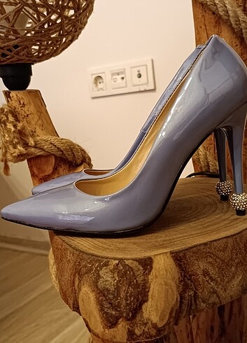 36 Beden mavi Renk Stiletto