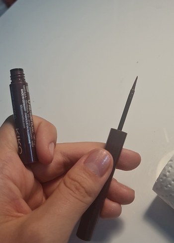  Beden KIKO Mor maskara ve Suya Dayanıklı Eyeliner