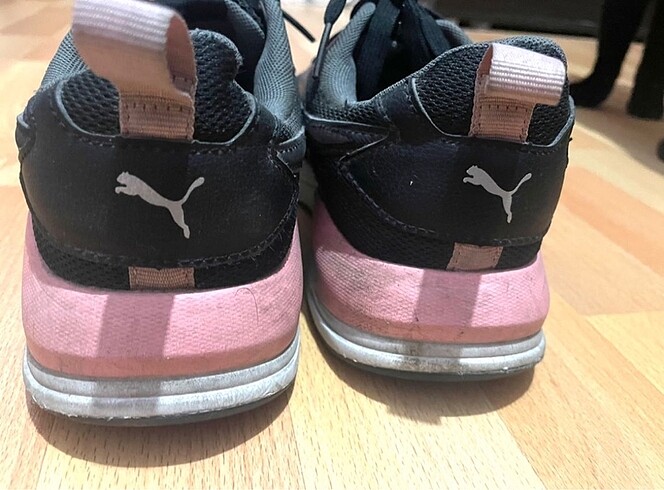 Puma puma spor ayakkabı pembe gri