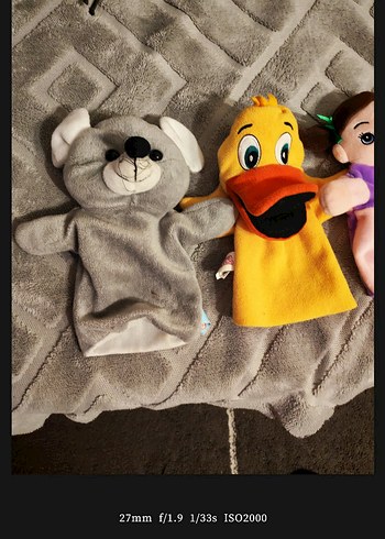 3 adet El Kuklası Seti - Görsel 4