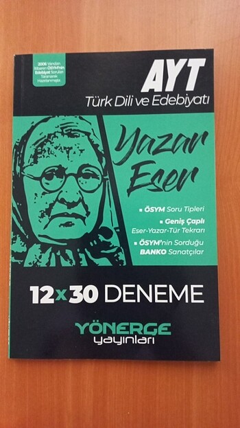 yazar eser deneme 