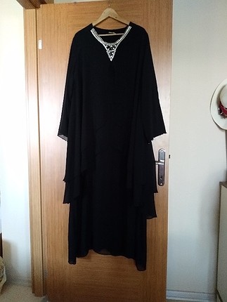 XXXL siyah elbise