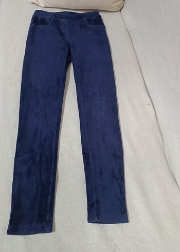 kız çocuk kadife tayt - Görsel 2