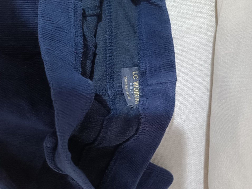 kız çocuk kadife tayt - Görsel 3