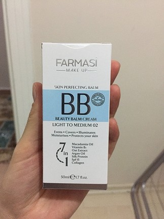 Farmasi Farmasi 02 light to medium bb krem sıfır