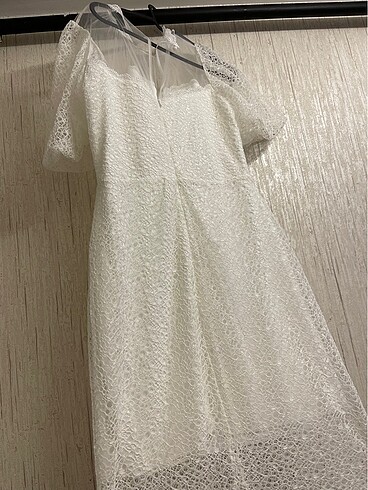 xl Beden Beyaz Elbise