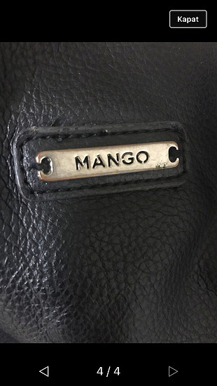 Mango Mango deri çanta
