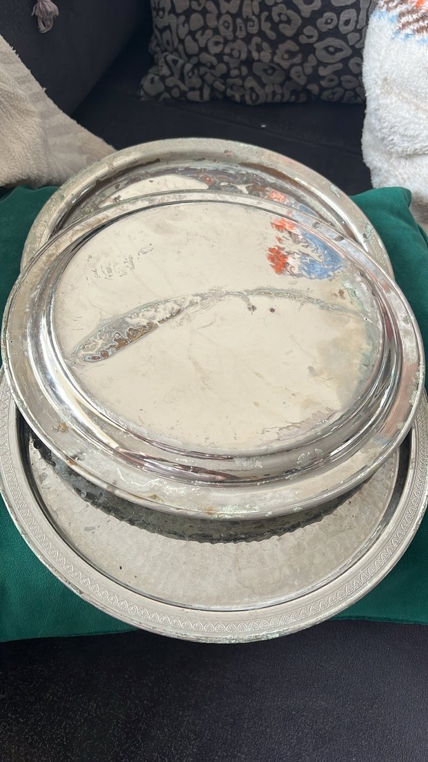 Çap: 27 cm 
Malzeme: %100 saf bakır, dövme 3x - Görsel 2