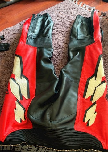 Daniel Klein Dainese Deri Motorcu Pantolon