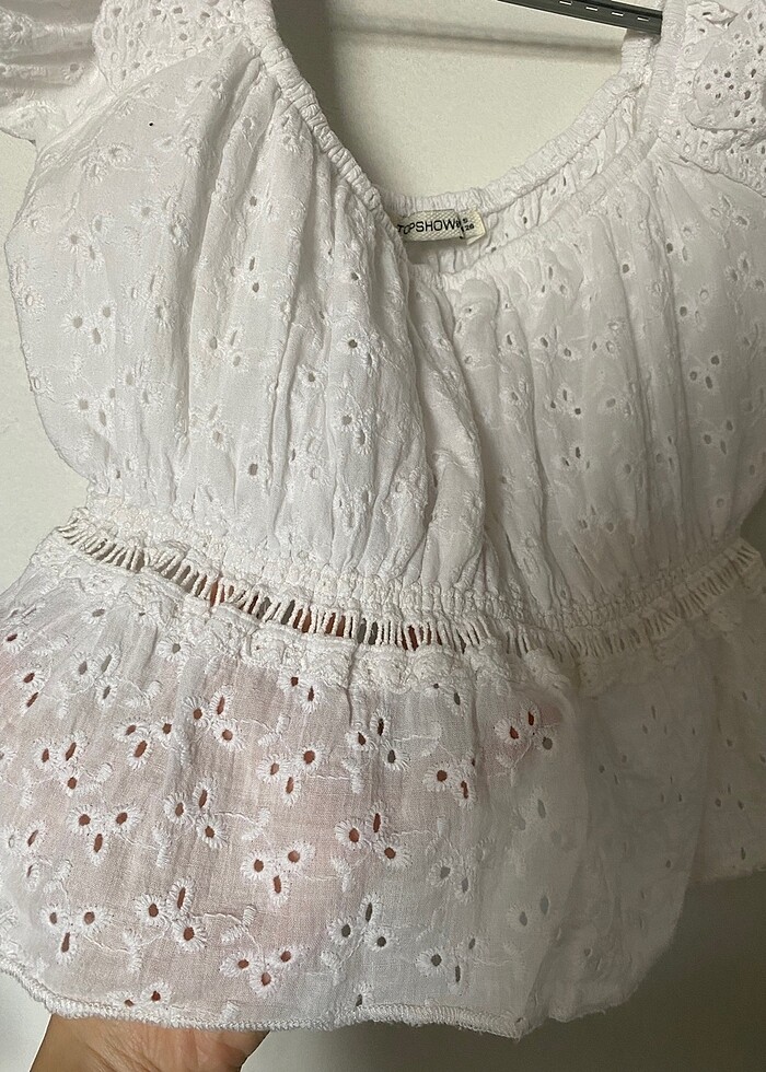 Tüllü mini üst - Görsel 2