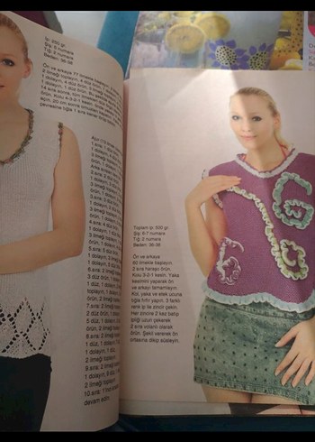 Yazlık Örgü ve Dantel Modelleri Dergileri