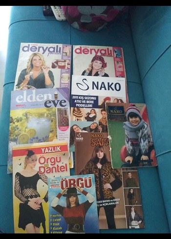 Yazlık Örgü ve Dantel Modelleri Dergileri