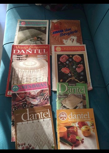 Dantel ve Örgü Dergileri Koleksiyonu