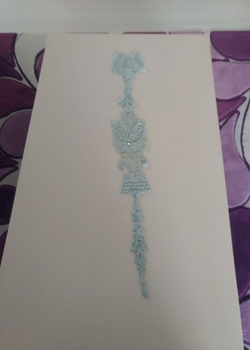 Narin Boncuklu Turkuaz Kadın El Zinciri - Görsel 2