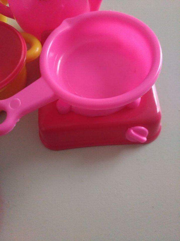 Renkli Plastik Oyuncak Mutfak Seti - Görsel 4