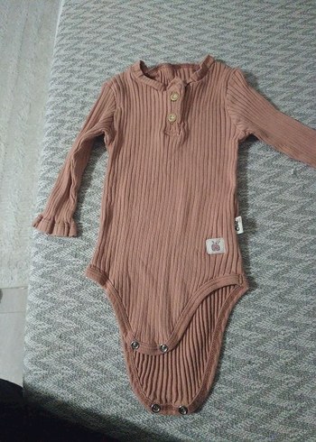 Mavi Uzun Kollu Bebek Body - Görsel 5