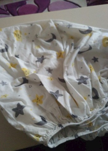 Bebek lastikli çarşaf ve iki ucu açık yastık kılıfı - Görsel 2