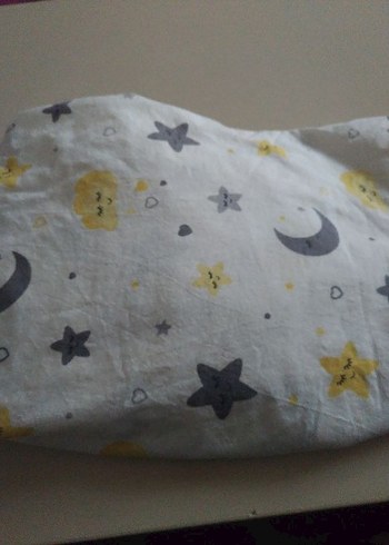 Bebek lastikli çarşaf ve iki ucu açık yastık kılıfı - Görsel 4