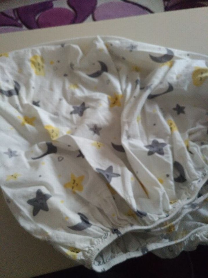 Bebek lastikli çarşaf ve iki ucu açık yastık kılıfı - Görsel 2