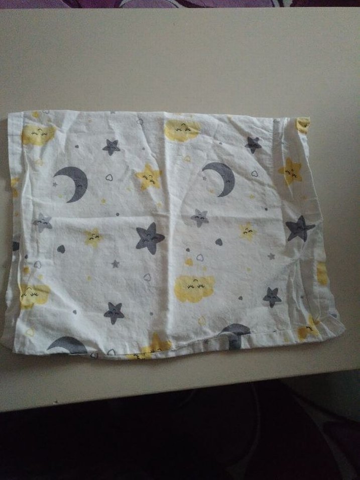 Bebek lastikli çarşaf ve iki ucu açık yastık kılıfı - Görsel 5