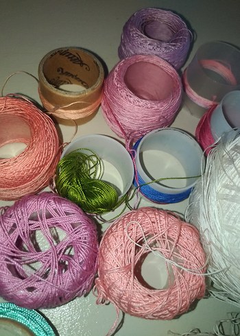 Kanaviçe ve dantel ipleri - Görsel 8