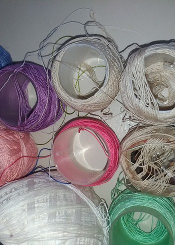 Kanaviçe ve dantel ipleri - Görsel 3