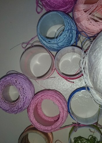 Kanaviçe ve dantel ipleri - Görsel 4