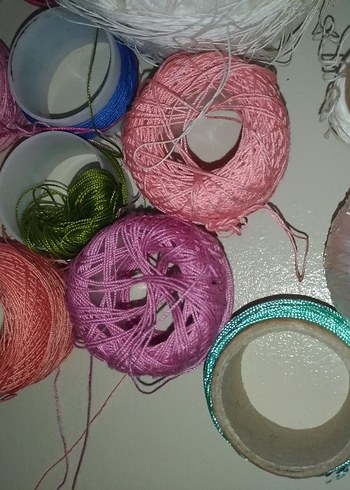 Kanaviçe ve dantel ipleri - Görsel 2