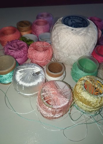 Kanaviçe ve dantel ipleri - Görsel 5