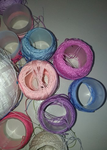 Kanaviçe ve dantel ipleri - Görsel 7