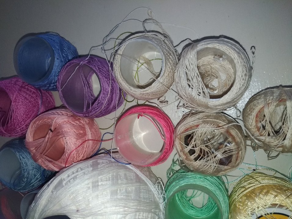 Kanaviçe ve dantel ipleri - Görsel 3