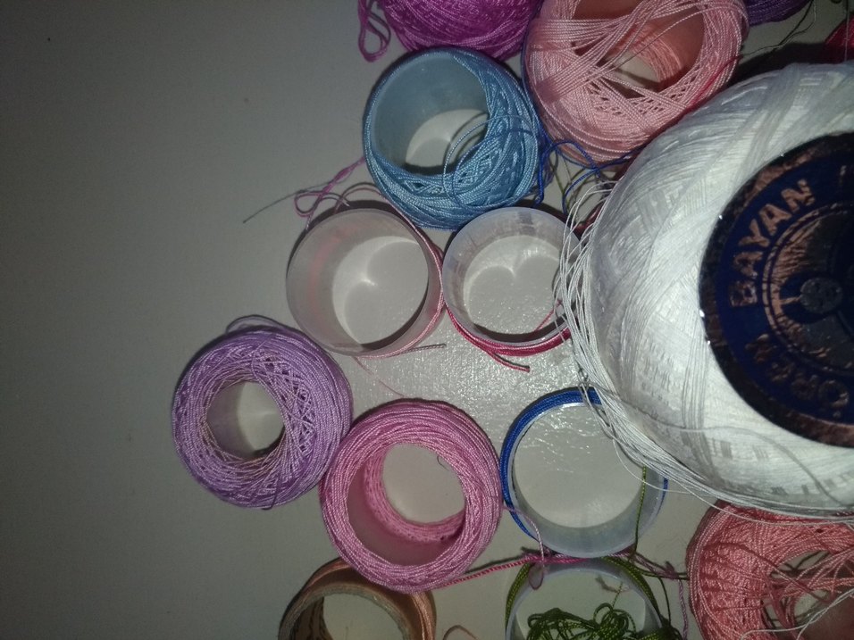 Kanaviçe ve dantel ipleri - Görsel 4