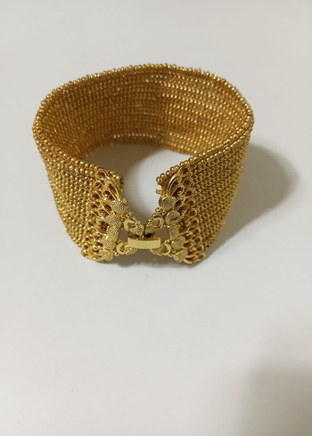 Elişi boncuk kolye ve bileklik - Görsel 2