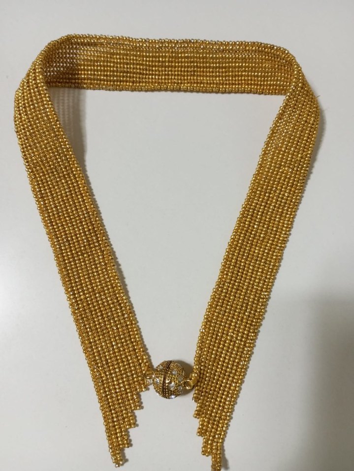 Elişi boncuk kolye ve bileklik - Görsel 5