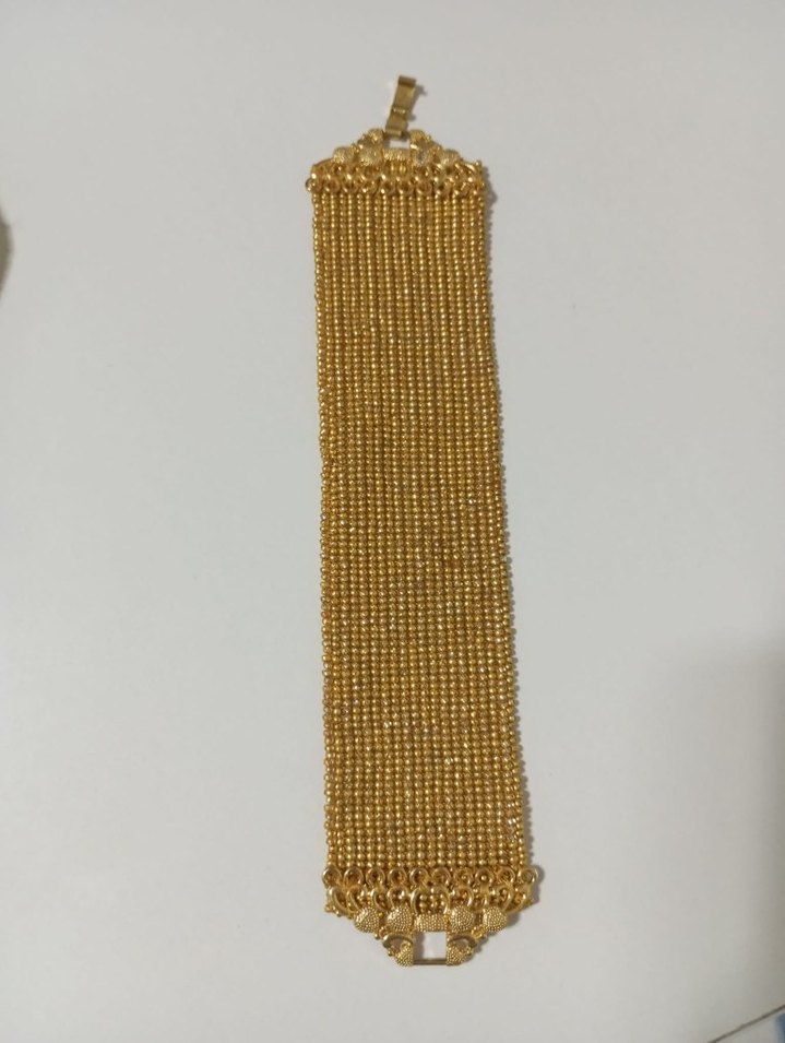 Elişi boncuk kolye ve bileklik - Görsel 4