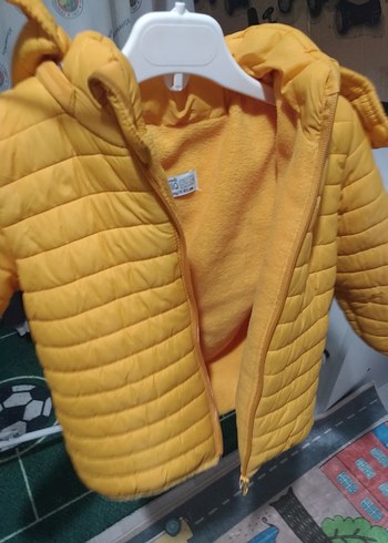 Sarı Kapitone Erkek Çocuk Mont - Görsel 3