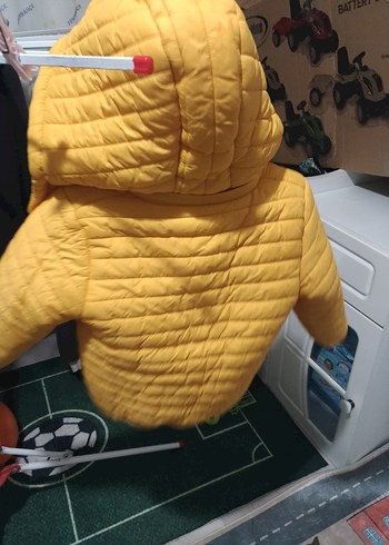 Sarı Kapitone Erkek Çocuk Mont - Görsel 2